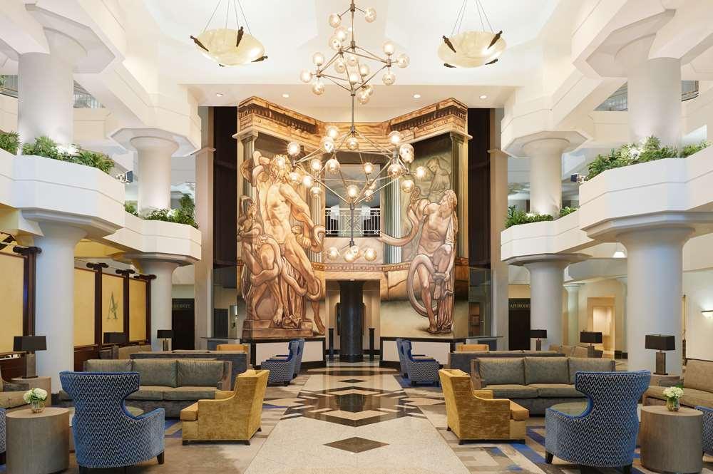 Atheneum Suite Hotel Detroit Beltér fotó
